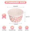 sourcing map Mini Cupcake Liners for Baking Cupcake, 50Pcs Cupcake