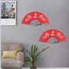 Practice Training Performance Tai Chi Fan, Double Dragon Hand Fan