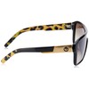 Dragon Unisex Remix Sunglasses, Leopard Safari/Ll Brown Gradient, 60 mm