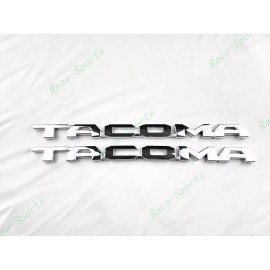 Toyota OEM 2PCS KIT Chrome Door Tacoma EMBLEM BADGE Fit 2016-2022 TOYOTA TACOMA
