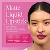 Aromi Matte Liquid Lipsticks| Pink Lip Color for Women, Long-lasting,