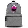 LOGOVISION Power Rangers Pink Ranger Helmet Lightweight Backpack for Work