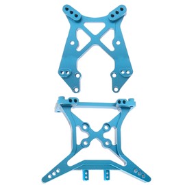 Vgoohobby Metal Front & Rear Shock Tower RC Shocks Mount Replacement of ECX1020 ECX331001 Compatible with ECX 1/10 2WD Ruckus Axe Brutus Circuit AMP MT/DB Crush RC Buggy Tuck Hop-Up Parts