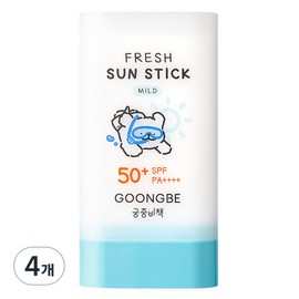 Royal Secret Gungjungbibaek Fresh Sun Stick Mild SPF50+ PA++++, 23g, 4 pieces / 궁중비책 프레시 선스틱 마일드 SPF50+ PA++++, 23g, 4개