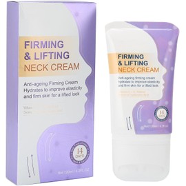 Crema Reafirmante de Cuello, Crema Antiarrugas, Crema Reafirmante de Cuello Flacidez Crema Reductora de Doble Mentón Crema Reafirmante Crema Hidratante Antienvejecimiento para Cuello Y Escote