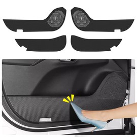 Car Door Anti Kick Pad for 2023 2024 2025 Lexus RX 350 350h 450h+ 500h Hybrid Accessories Carbon Fiber style Leather Sticker Door Sill Protector Cover Edge Guard Side Mat Interior Decoration Dirty