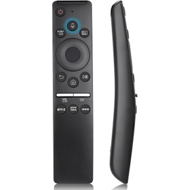 ANKIMI Mando a Distancia de Voz de Repuesto para televisores Samsung, para Samsung-TV-Remote con función de Voz, para Crystal UHD QLED 4K 8K Smart TV (2020/2021)