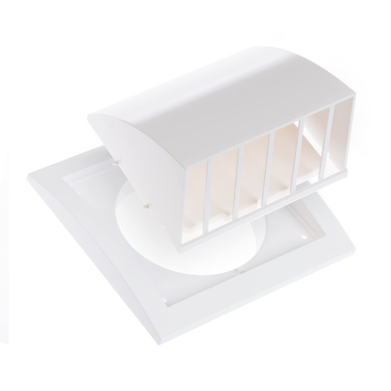 Steinberg14 Dryer Vent Cover Outside 4 inch - ABS Plastic