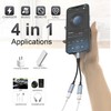 【Apple MFi Certified】 Video Call+Music+HiFi+Charge+Mic+Control, 2-in-1 i Phone to Dual