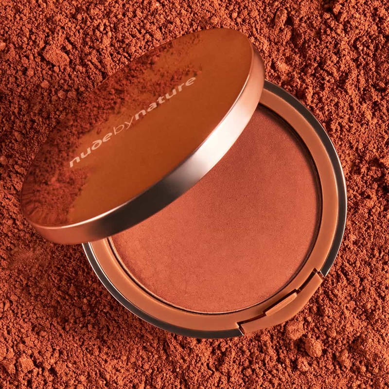 Nude By Nature Pressed Matte Mineral Bronzer, 01 Bondi Bronze
