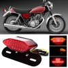 Universal Vintage Motorcycle LED Tail Light Turn Signal Lamp Taillight
