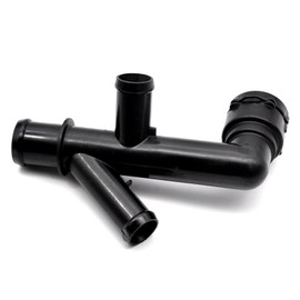 HAOTOM Engine Coolant Hose Connector Compatible For VW Jetta Beetle Passat 2014-2017