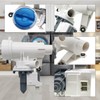 Washer Drain Pump and Filter Assembly WH11X29539, Compatible with GE