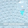 Corner Shower Mat Non Slip: 54 x 54 cm Quadrant