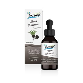 Liposomal Maca Black Drops High Dose - (90,000 mg Root Extract Per Pack) 3000 mg Maca Black Per Daily Dose -MCT Oil - High Bioavailability