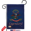 North Dakota Garden Flag Set Mailbox Hanger Regional USA American