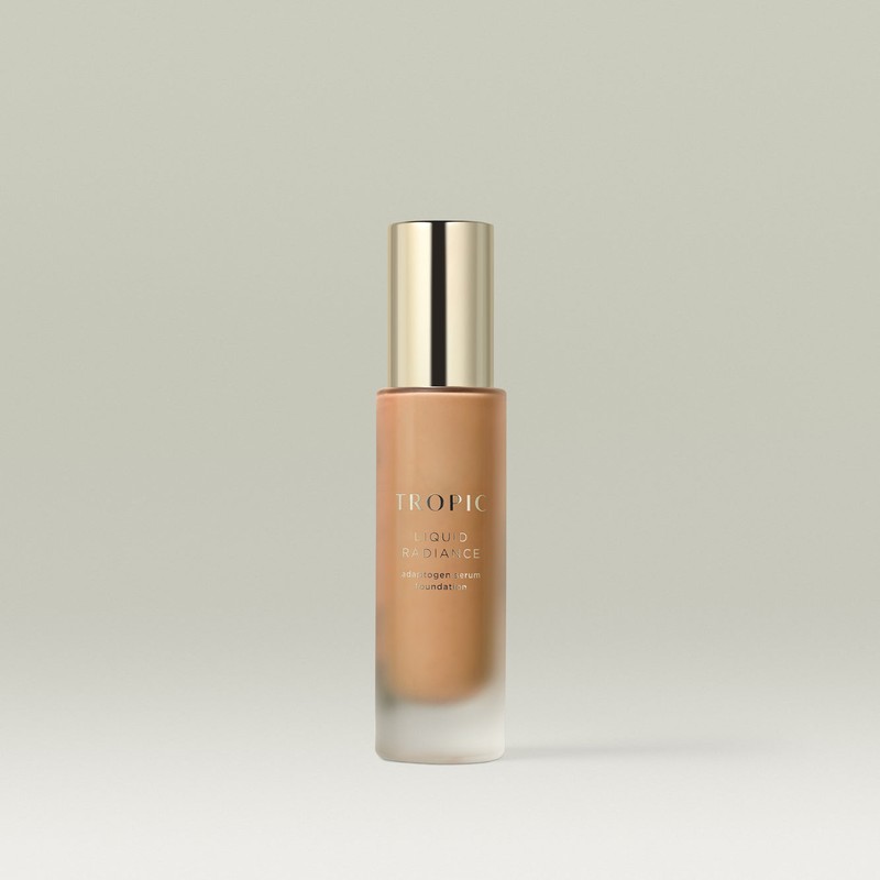 Tropic Skincare Liquid Radiance Adaptogen Serum Foundation, Shade 10 (Deep