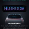 LED Car Sign Flexible Bluetooth App Control Programmable Scrolling Panel