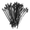 HARFINGTON 50pcs Push Mount Cable Zip Tie 5.9" x 0.19"