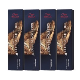 Wella Koleston Perfect ME+ 9/01 Light Blonde Natural Ash 60 ml Pack of 4