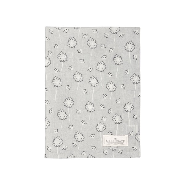 GreenGate Laryn Tea Towel Grey 70 x 50 cm