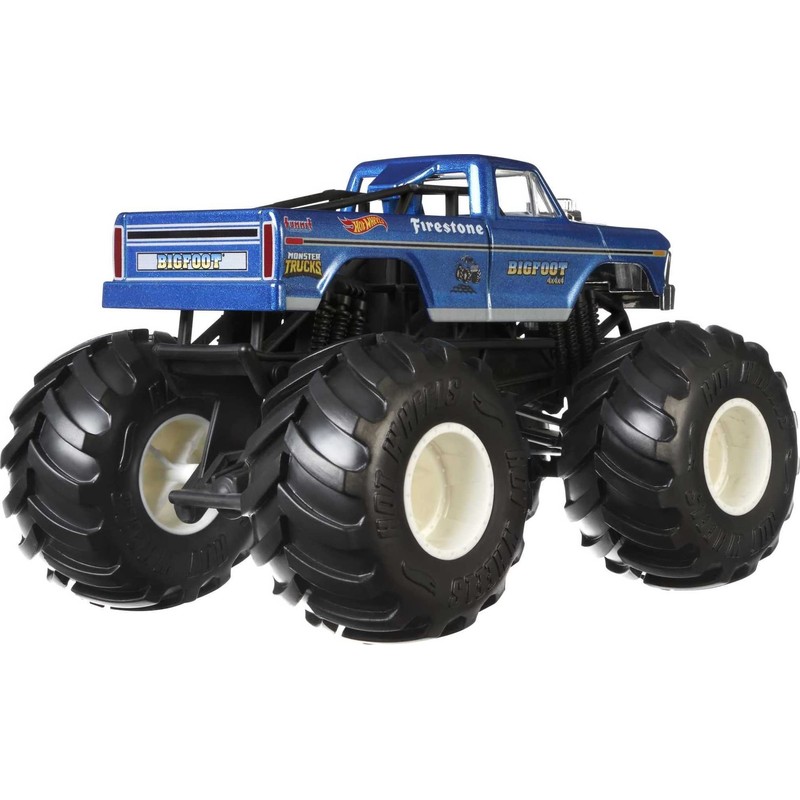 Hot Wheels Monster Trucks Bigfoot 1:24 Scale for Kids Age