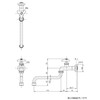 TOTO T131ALUN13H Single Faucet (Horizontal) for General and Cold Regions