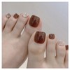 Nail Tips, 24 Pieces, Thumb Nail Seal, Foot False Nails,