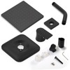 Replacement for Moen Genta LX Matte Black High-Pressure Balancing Modern