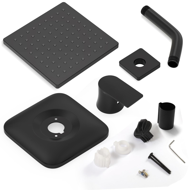 Replacement for Moen Genta LX Matte Black High-Pressure Balancing Modern