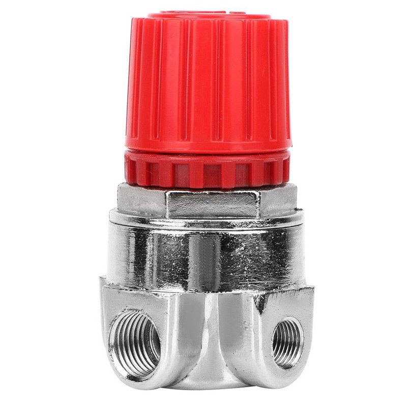 Druckregelmanometer, 1/4-Zoll-Druckregelventil mit einstellbarem Stecker/Buchse-Druckventil für Luftkompressor