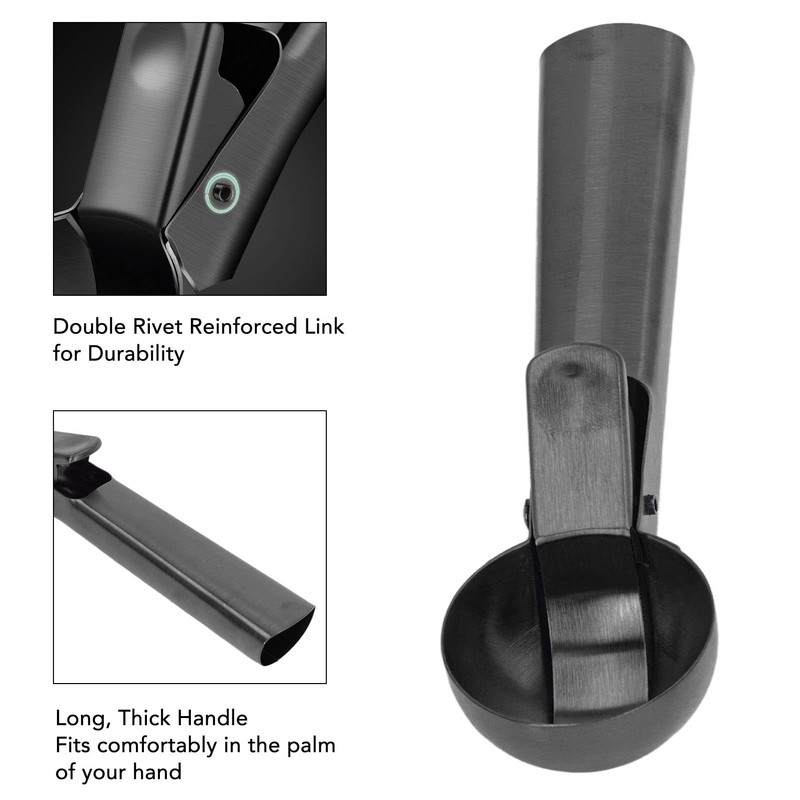 Baxnore Stainless Steel Ice Cream Scoop, Non-Stick Ice Cream Scoop