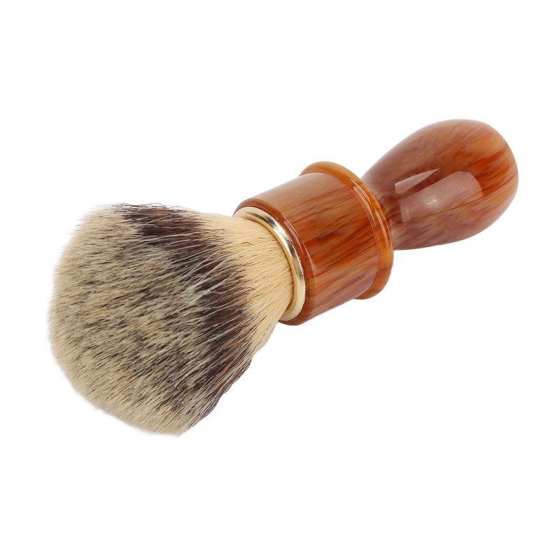 Men Shaving Brush Home Hair Salon Ergonomic Resin Handle Soft
