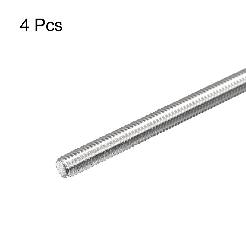 sourcing map Fully Threaded Rod M6 x 160 mm 1