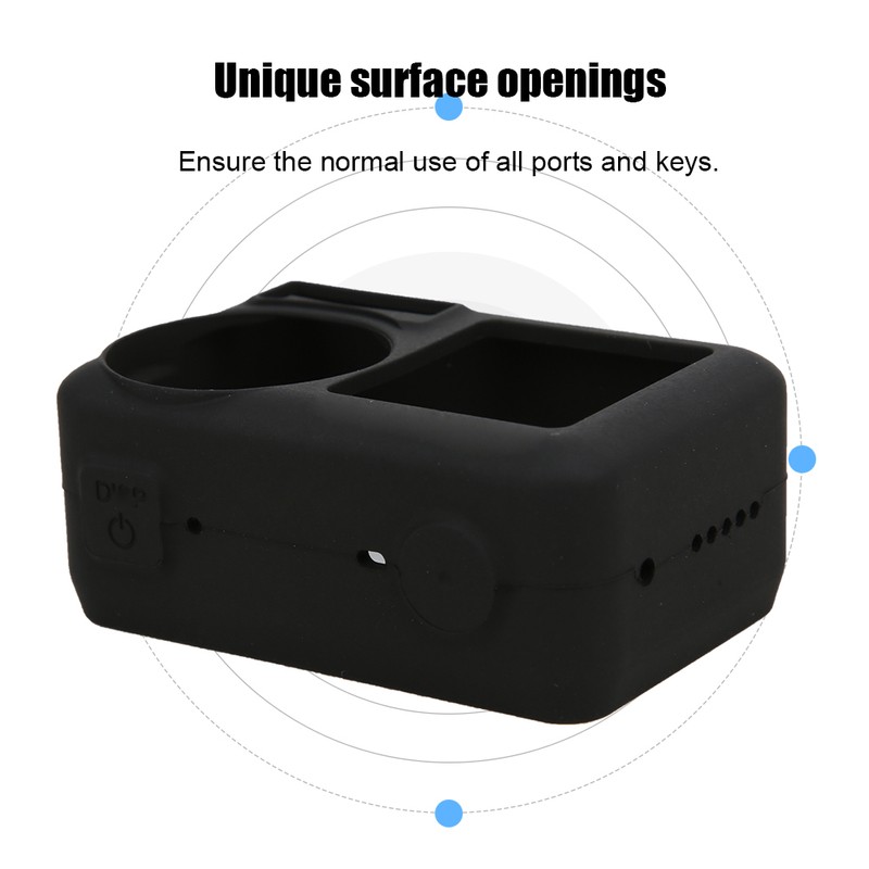 Silicone Protective Cover with Adjustable Lanyard for DJI CYNOVA Osmo