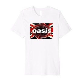 Oasis – Union Jack Logo Premium T-Shirt
