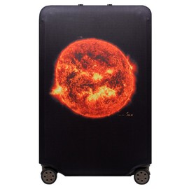 YianBestja Elastic Travel Suitcase Protective Cover Washable Suitcase Protective Cover Luggage Cover for 18-32 Inch Suitcase, sun, Modern