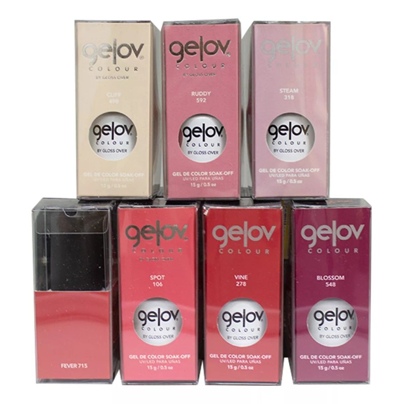 Gloss Over Gama Gelov De Gloss Over Para Uñas 7