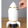 Gaolinci Rocket Ship Coin Bank, Money Box, Piggy Bank, Home