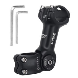 BSSOK Wake Bicycle Stem Adjustable 31.8 mm/25.4 mm Handlebar Riser Bicycle 90 mm/110 mm/130 mm MTB Bicycle Handlebar Stem 0 ~ 60 Degree