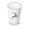 GMUNDNER KERAMIK Drinking Cup Capacity: 0.28 Litres Grey Deer Crockery