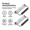 Pack of 2 Folding Handles, Suitcase Handle, Box Handle, 140