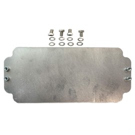 Saddlebag / Universal amp mount Compatible With Rockford Fosgate T400x4AD or TM400x4AD Harley Victory Goldwing Street Glide Road Glide Road King Dyna Motorcycle UTV Golf Cart Boat Car Truck Saddlebag