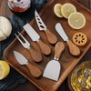 6 Pieces Cheese Knife Set,Cheese Knives Cheese Slicer Cheese Cutter