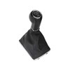 Gear Stick Knob and Gaiter Black 5-Speed for Astra H from 2004-2010