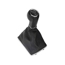 Gear Stick Knob and Gaiter Black 5-Speed for Astra H from 2004-2010