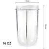 GG Pinkey Pack of 2 16 Ounce Tall Jar Cups