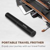 Rechargeable Milk Frother, Electric Coffee Foamer, Handheld Drink Mixer for
