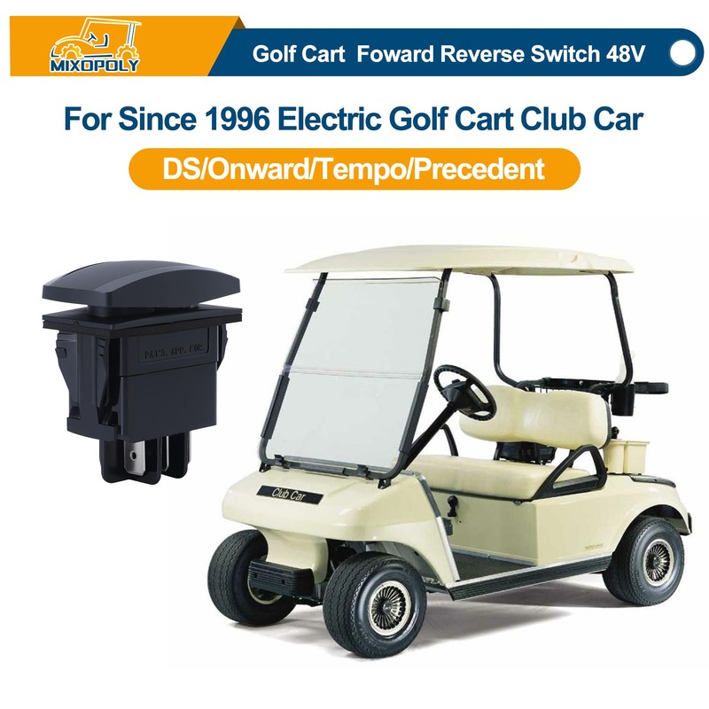 MIXOPOLY Golf Cart Forward Reverse Switch Replacement for Club Car