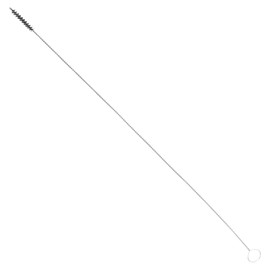 Milk Foamer Hose Brush, Pipe Cleaner Brush Ideal for Espresso & Coffee Machine Attachments, Cleaning Glass Pipes, Baby Bottles, Straws & More - Nylon Bristles with Flexible Handles, 12-1/2 Inches